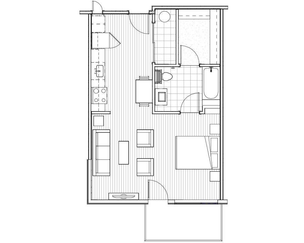 1 bedroom luxury apartments in kansas city