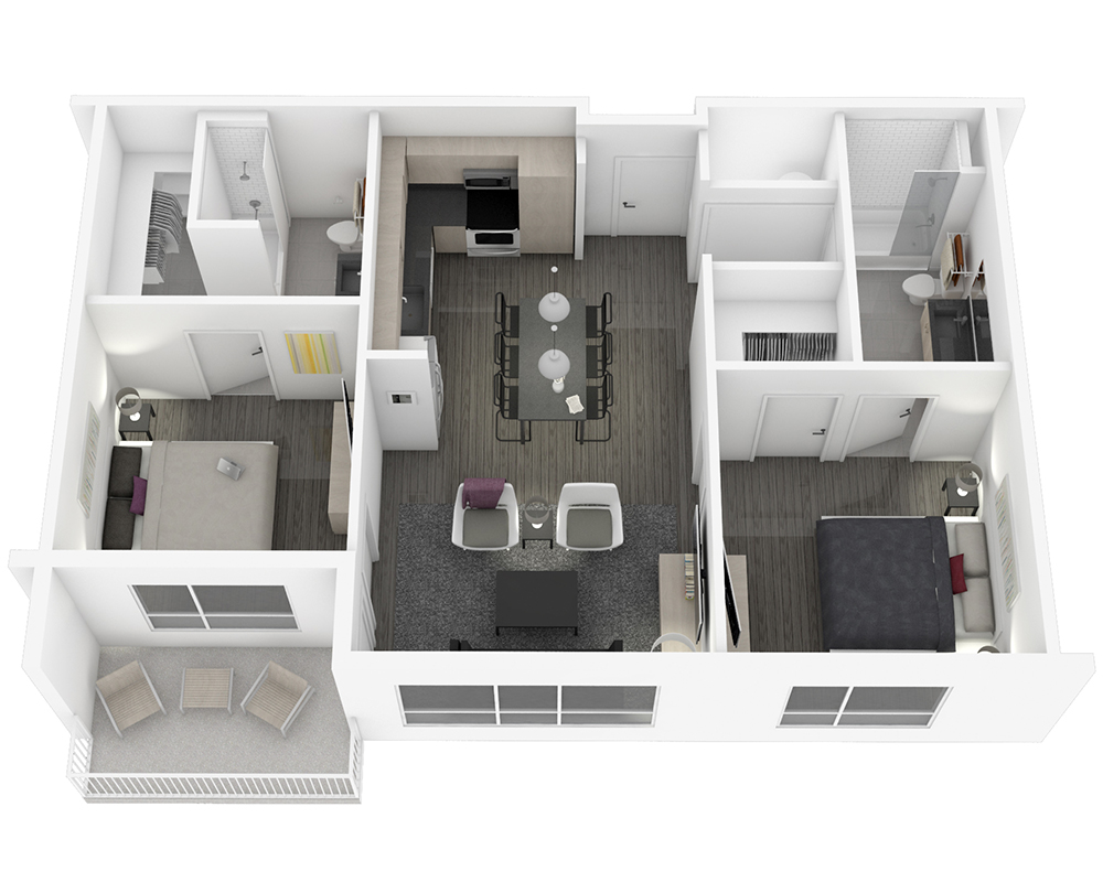 2 bedroom luxury apartment in kansas city missouri