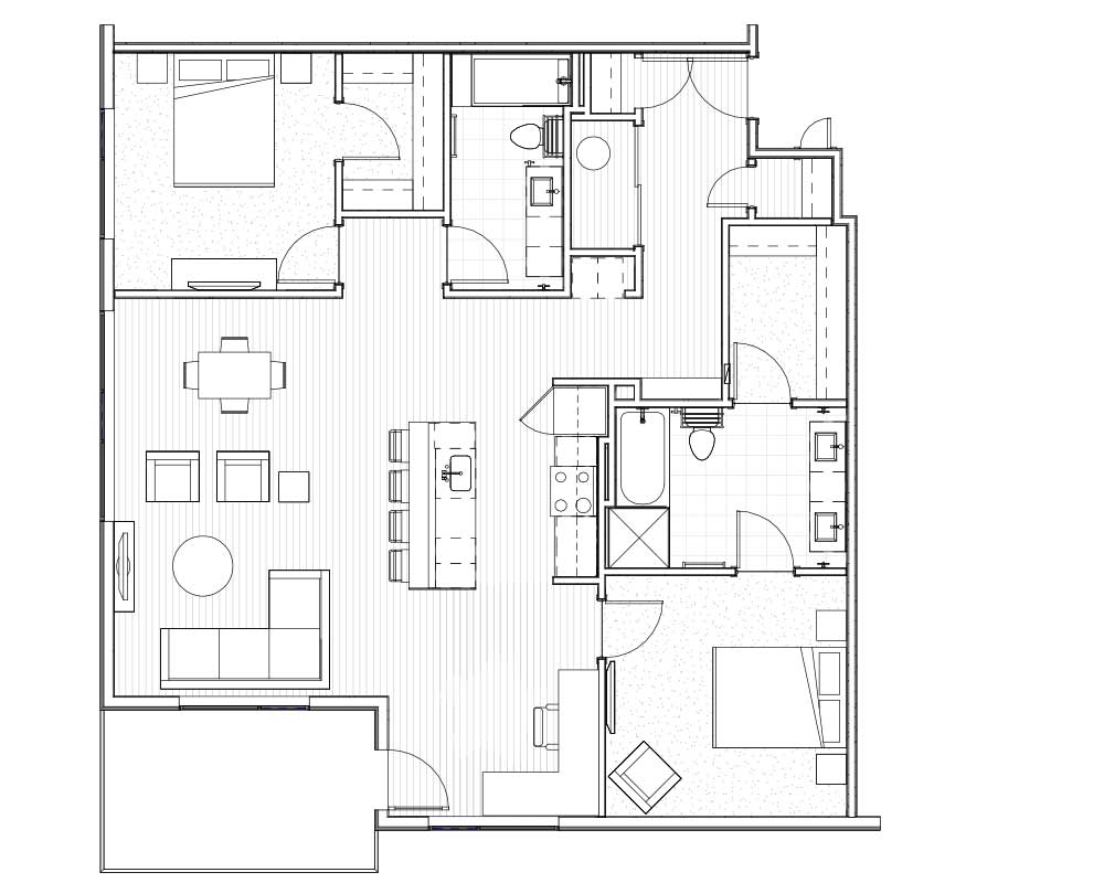 kansas city missouri 2 bedroom luxury apartment